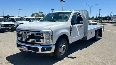 New 2025 Ford F-350 XL Regular Cab 12' Scelzi Steel Flatbed Truck for sale #W2011 - photo 1