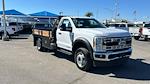 2025 Ford F-550 Regular Cab DRW 4WD Scelzi Flatbed Truck for sale #W2084 - photo 8