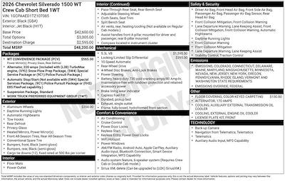 New 2026 Chevrolet Silverado 1500 - photo 1