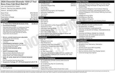 New 2026 Chevrolet Silverado 1500 - photo 1