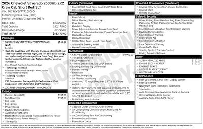 New 2026 Chevrolet Silverado 2500 - photo 1