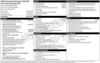 New 2026 Chevrolet Silverado 1500 - photo 1