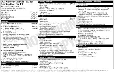 New 2026 Chevrolet Silverado 1500 - photo 1