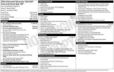 New 2026 Chevrolet Silverado 1500 - photo 1