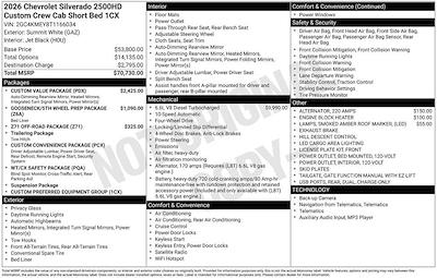 New 2026 Chevrolet Silverado 2500 - photo 1