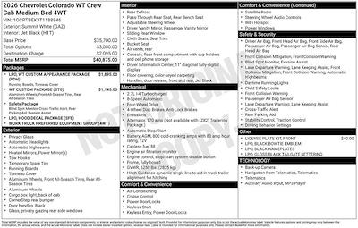 New 2026 Chevrolet Colorado - photo 1