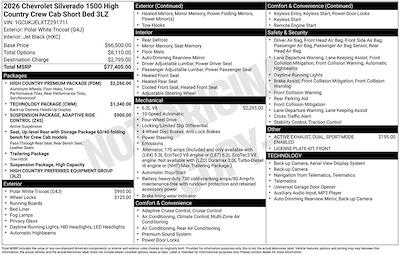 New 2026 Chevrolet Silverado 1500 - photo 1