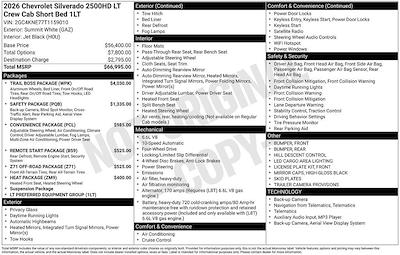 New 2026 Chevrolet Silverado 2500 - photo 1