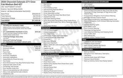 New 2026 Chevrolet Colorado - photo 1
