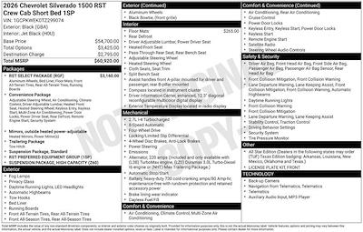 New 2026 Chevrolet Silverado 1500 - photo 1