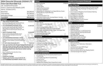 New 2026 Chevrolet Silverado 2500 - photo 1