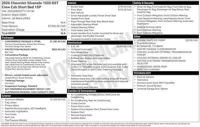 New 2026 Chevrolet Silverado 1500 - photo 1