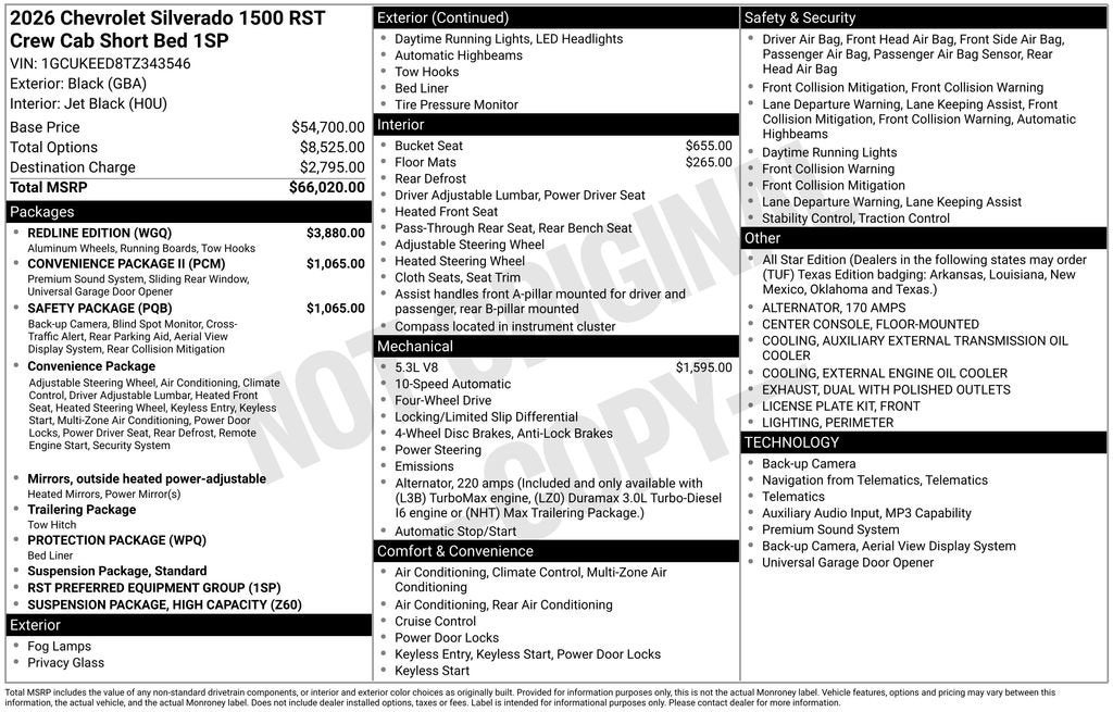New 2026 Chevrolet Silverado 1500 - photo 7