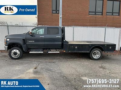 2020 Chevrolet Silverado 5500 Crew Cab DRW 4WD, Flatbed Truck for sale #CN41306A - photo 1