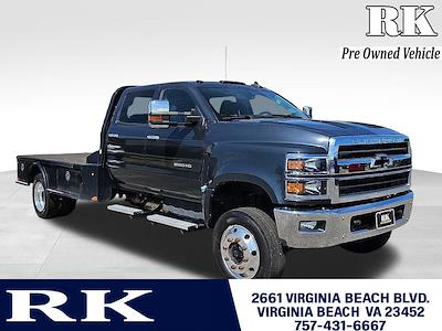 Used 2020 Chevrolet Silverado 5500 Crew Cab Flatbed Truck for sale #CN41306A - photo 1