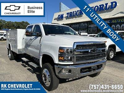 2024 Chevrolet Silverado 5500 Crew Cab DRW 4WD, Reading Classic II Steel Service Truck for sale #CN48997 - photo 1