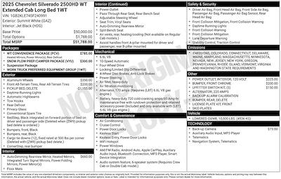 2025 Chevrolet Silverado 2500 Double Cab SRW 4WD Cab Chassis for sale #CN54771 - photo 2