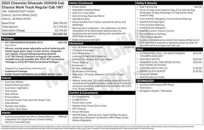 New 2025 Chevrolet Silverado 3500 Regular Cab Flatbed Truck for sale #CN56246 - photo 2