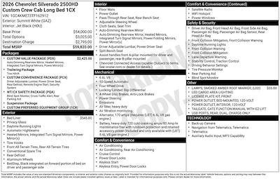 New 2026 Chevrolet Silverado 2500 - photo 1