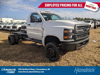 2024 Chevrolet Silverado 4500 Regular Cab DRW 4WD Knapheide Flatbed Truck for sale #CR5912 - photo 1