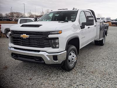 2025 Chevrolet Silverado 3500 Crew Cab DRW 4WD Flatbed Truck for sale #CS8640 - photo 1