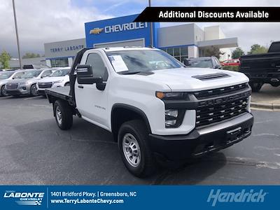 Used 2022 Chevrolet Silverado 2500 Work Truck Regular Cab 4WD Flatbed Truck for sale #P7277 - photo 1