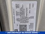 New 2025 Chevrolet Silverado 3500 Work Truck Regular Cab 4x4 SRW Pickup for sale #JC3801Z - photo 28