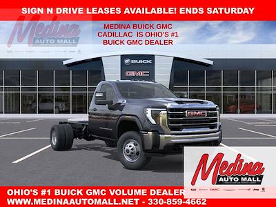New 2025 GMC Sierra 3500 Pro Regular Cab 4x4 84 CA Cab Chassis for sale #G253219 - photo 1