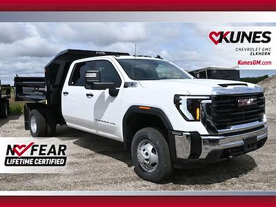 New 2025 GMC Sierra 3500 Crew Cab 4x4 9' Crysteel Steel Dump Truck for sale #06T2950 - photo 1