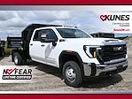 New 2025 GMC Sierra 3500 Crew Cab 4x4 9' Crysteel Steel Dump Truck for sale #06T2950 - photo 1
