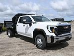 New 2025 GMC Sierra 3500 Crew Cab 4x4 9' Crysteel Steel Dump Truck for sale #06T2950 - photo 6