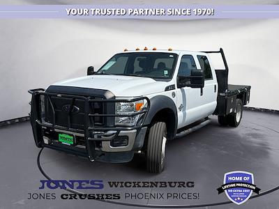2016 Ford F-550 Crew Cab DRW RWD Flatbed Truck for sale #240050A - photo 1
