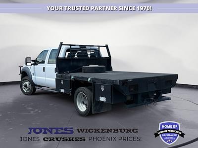 2016 Ford F-550 Crew Cab DRW RWD Flatbed Truck for sale #240050A - photo 2