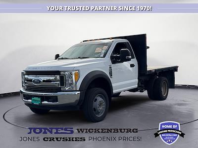 2017 Ford F-550 Regular Cab DRW RWD Flatbed Truck for sale #24265A - photo 1
