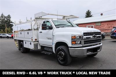 Used 2019 Chevrolet Silverado 4500 Work Truck Regular Cab 4x2 Contractor Truck for sale #T23066A - photo 1