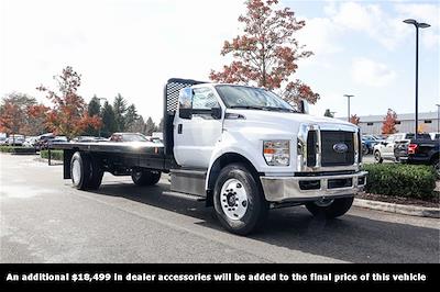 2024 Ford F-650 Regular Cab DRW 4x2, Scelzi WFB Flatbed Truck for sale #T23703 - photo 1