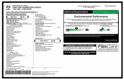 New 2026 Ram ProMaster 1500 Standard Roof Empty Cargo Van for sale #561161 - photo 1