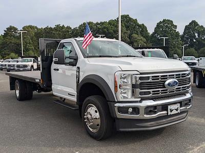 2024 Ford F-550 Regular Cab DRW 4WD, CM Truck Beds Flatbed Truck for sale #T248169 - photo 1