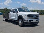 New 2025 Ford F-450 XL Crew Cab 4WD Flatbed Truck for sale #T258038 - photo 3