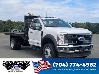 New 2025 Ford F-550 XL Regular Cab 4WD Flatbed Truck for sale #T258247 - photo 1
