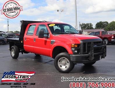 2008 Ford F-350 Crew Cab SRW 4WD, Flatbed Truck for sale #LC05027 - photo 1