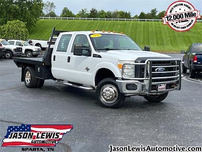 2012 Ford F-350 Crew Cab DRW 4WD, Flatbed Truck for sale #LE05136 - photo 1