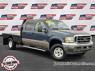 2004 Ford F-350 Crew Cab SRW 4WD Flatbed Truck for sale #LE09108 - photo 1