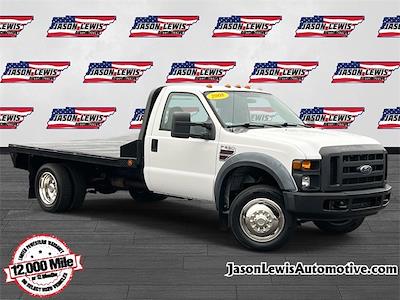 2008 Ford F-550 Regular Cab DRW RWD Flatbed Truck for sale #LE10022 - photo 1