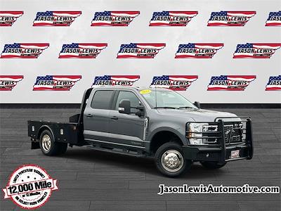2024 Ford F-350 Crew Cab DRW 4WD Flatbed Truck for sale #LF08106E - photo 1