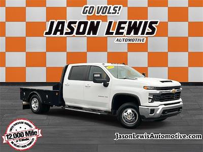 2024 Chevrolet Silverado 3500 Crew Cab 4WD Flatbed Truck for sale #LF09101E - photo 1