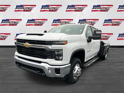 2024 Chevrolet Silverado 3500 Crew Cab 4WD Flatbed Truck for sale #LF09101E - photo 1