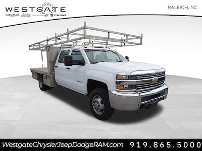 2017 Chevrolet Silverado 3500 Crew Cab DRW 4x4 Flatbed Truck for sale #29407Q - photo 1