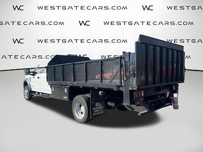 Used 2019 Ford F-550 Crew Cab Steel Flatbed Truck for sale #28541K - photo 2