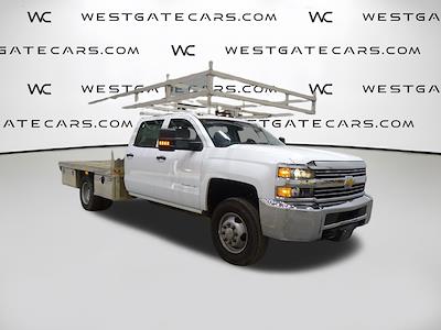 2017 Chevrolet Silverado 3500 Crew Cab DRW 4WD Flatbed Truck for sale #29407Q - photo 1